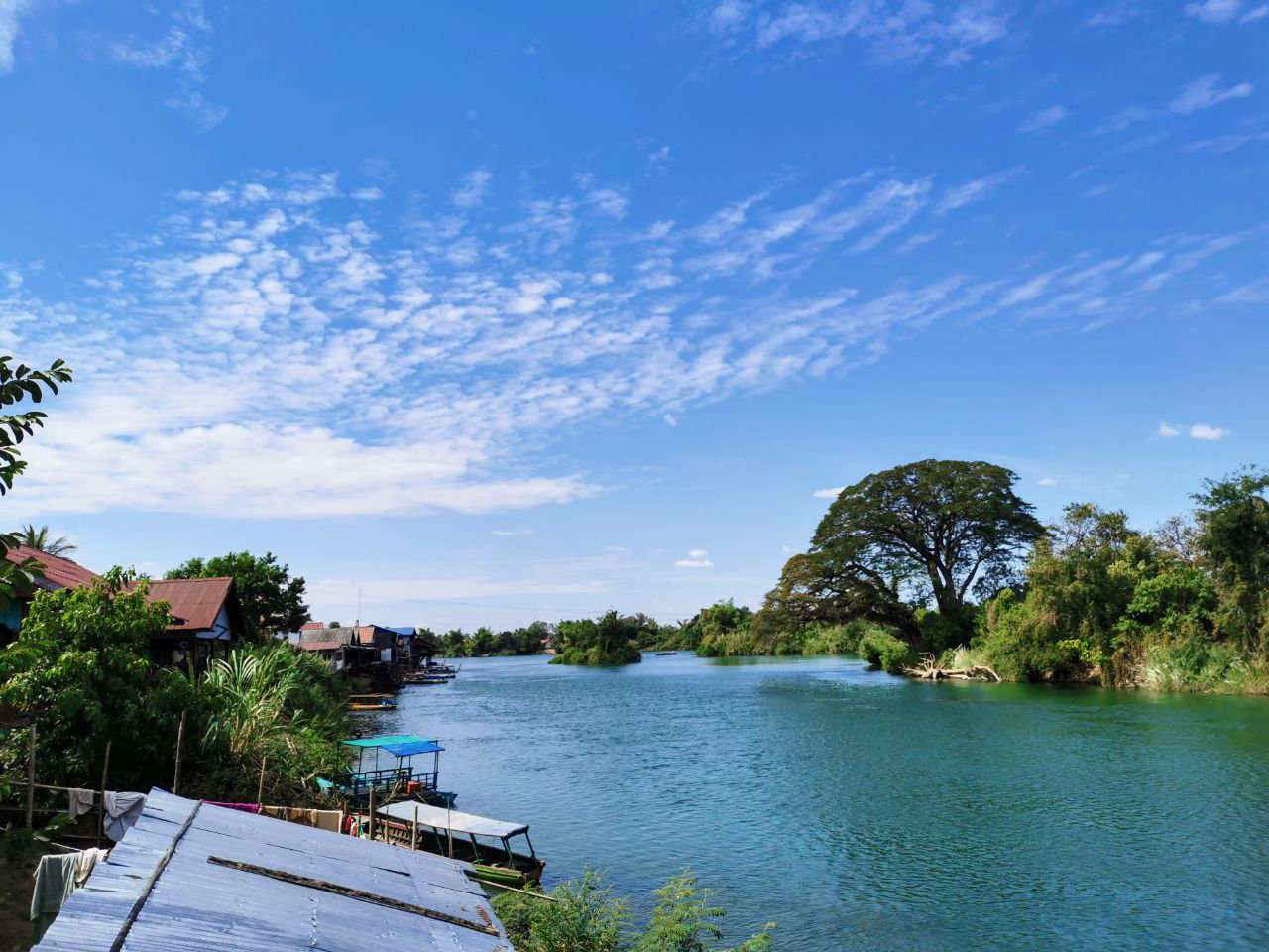 La vue imprenable de notre auberge.