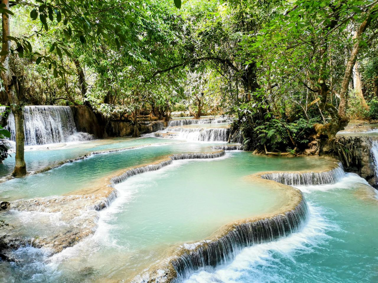 Les cascades de Kuang Si