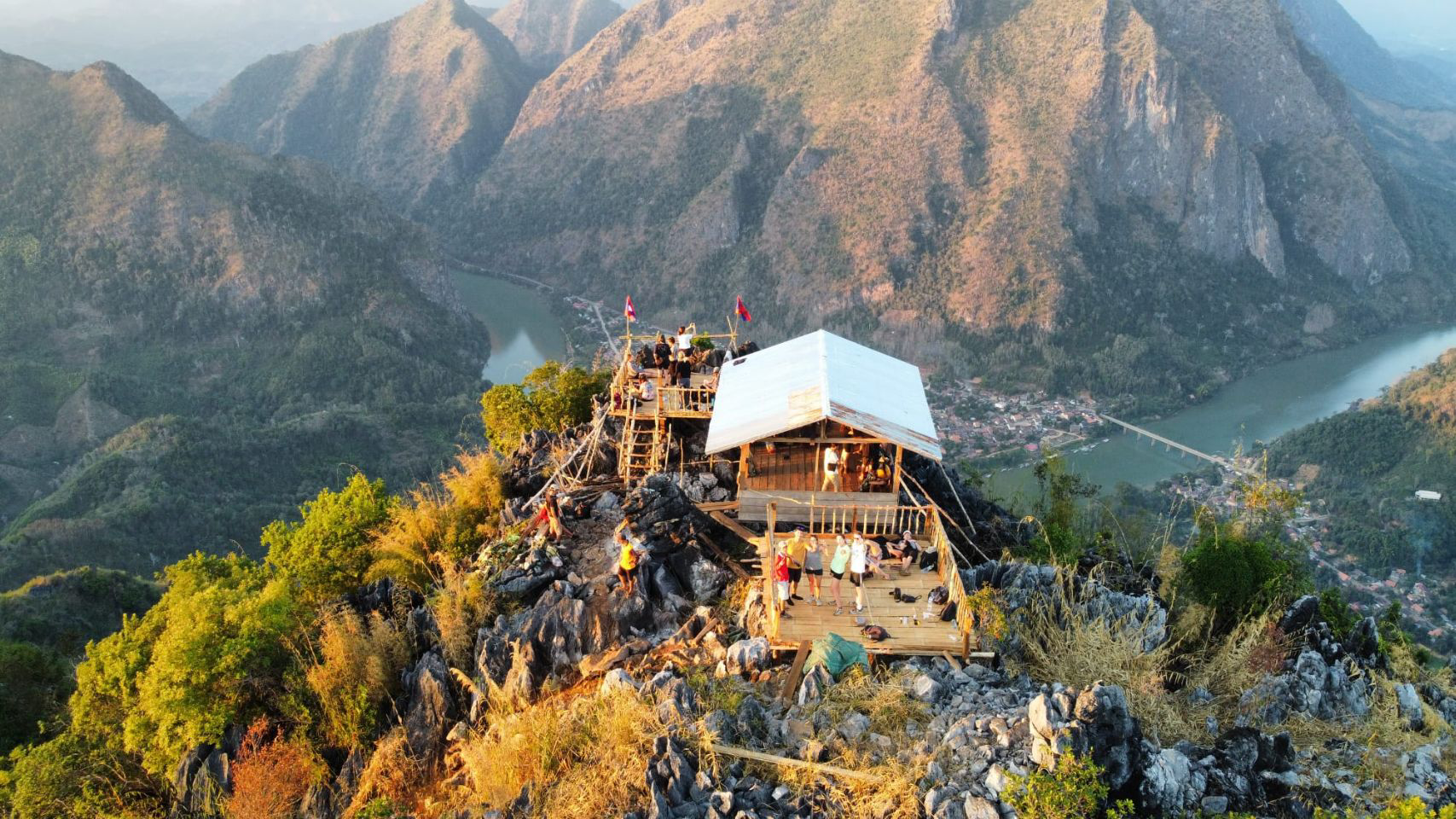 Le view point vue d'en haut.