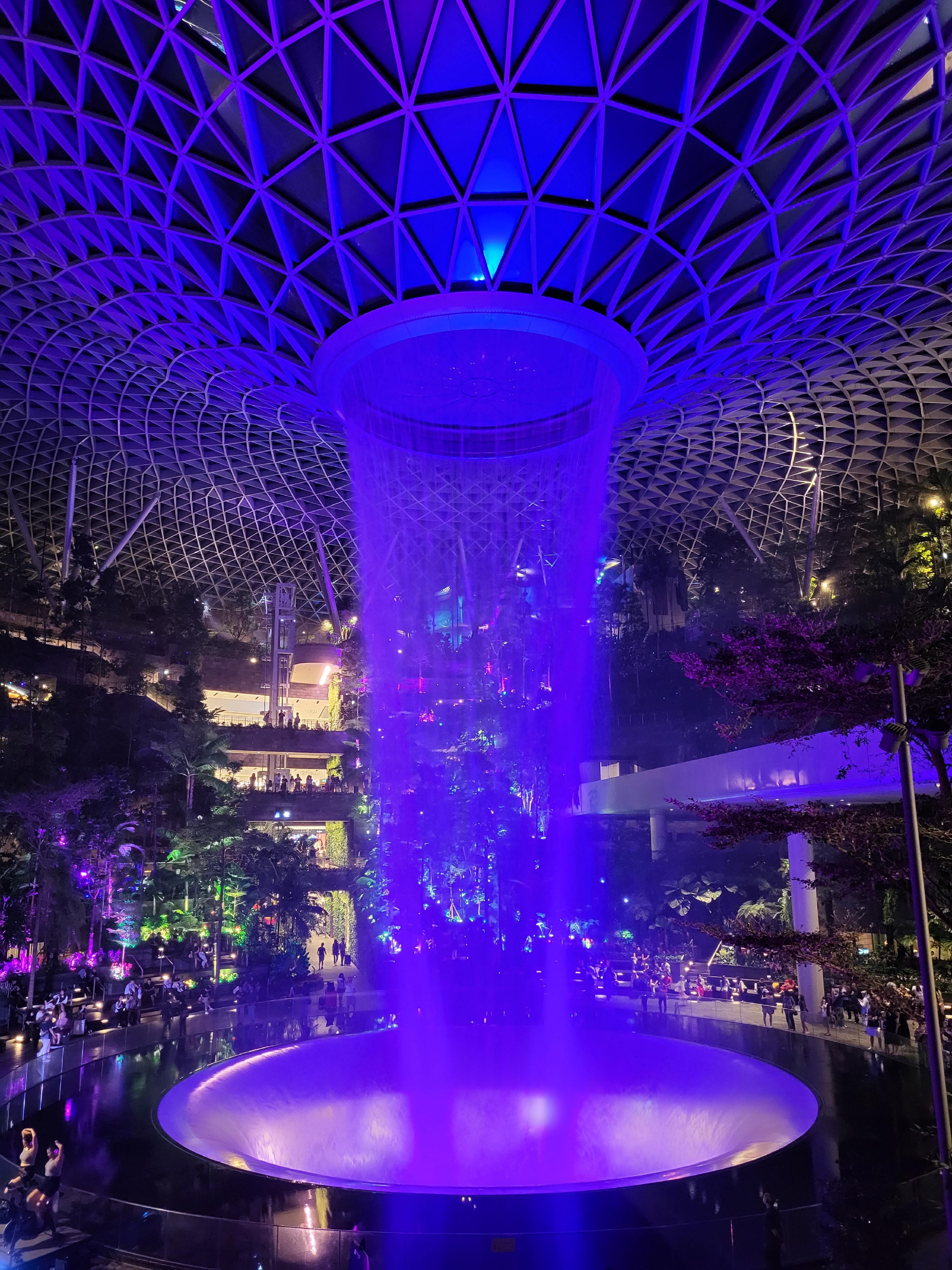 L'aéroport de Singapour
