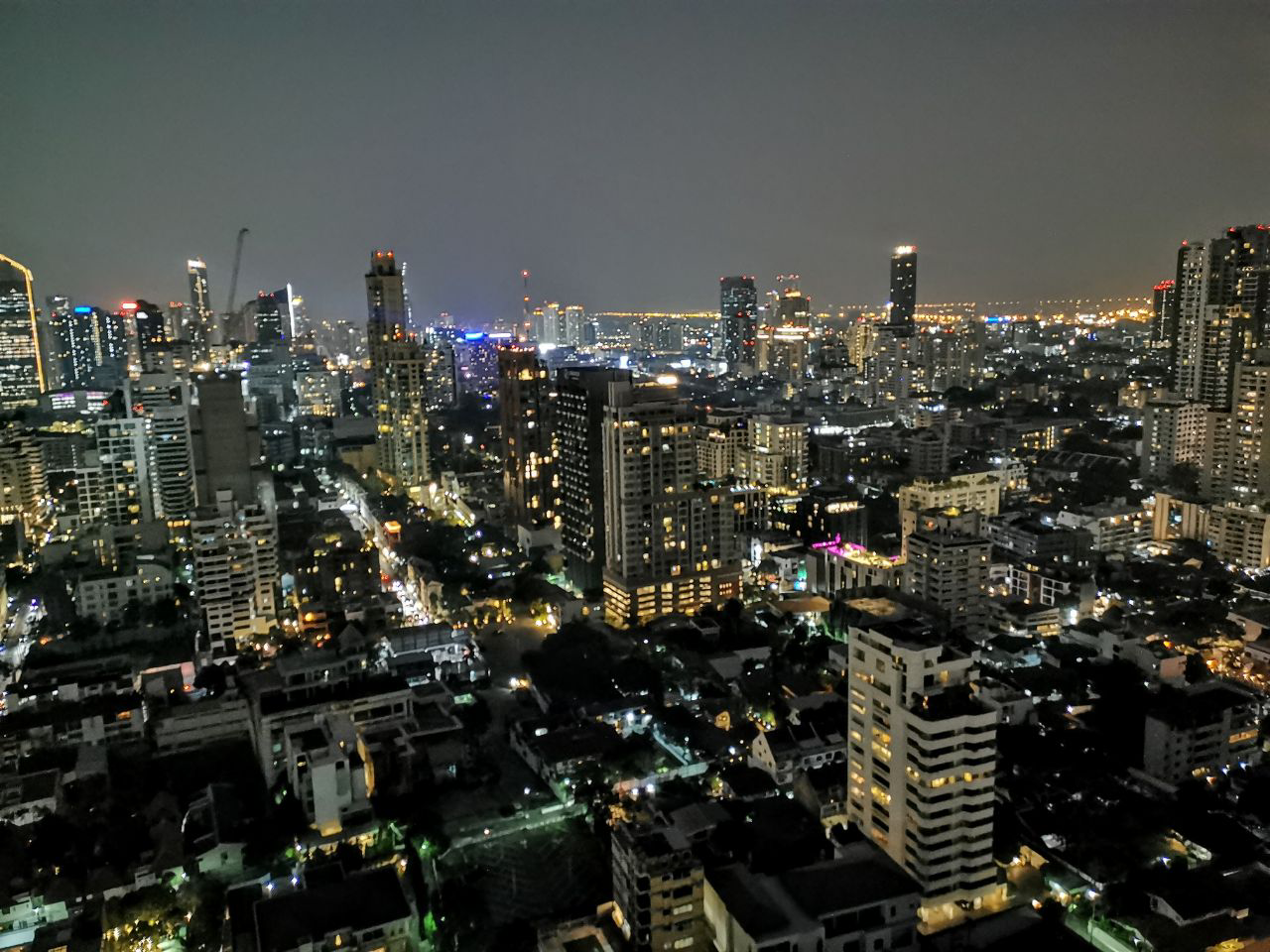 Petite biere bien méritée depuis un Roof Top.