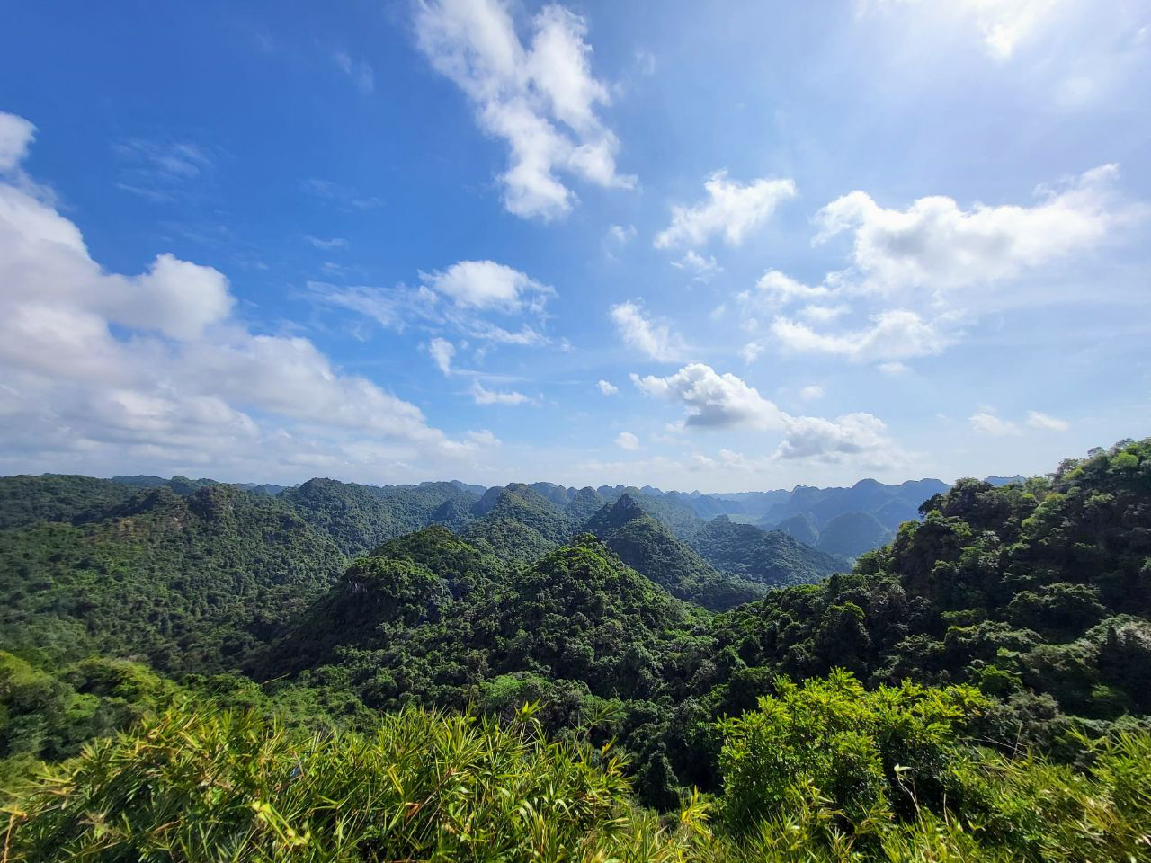 Vue depuis le sommet du parc national