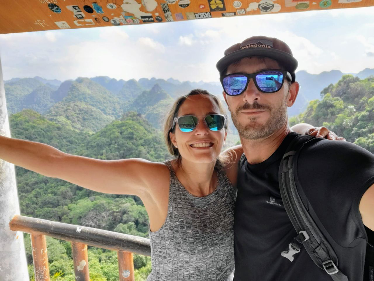 Heureux d'arriver en haut