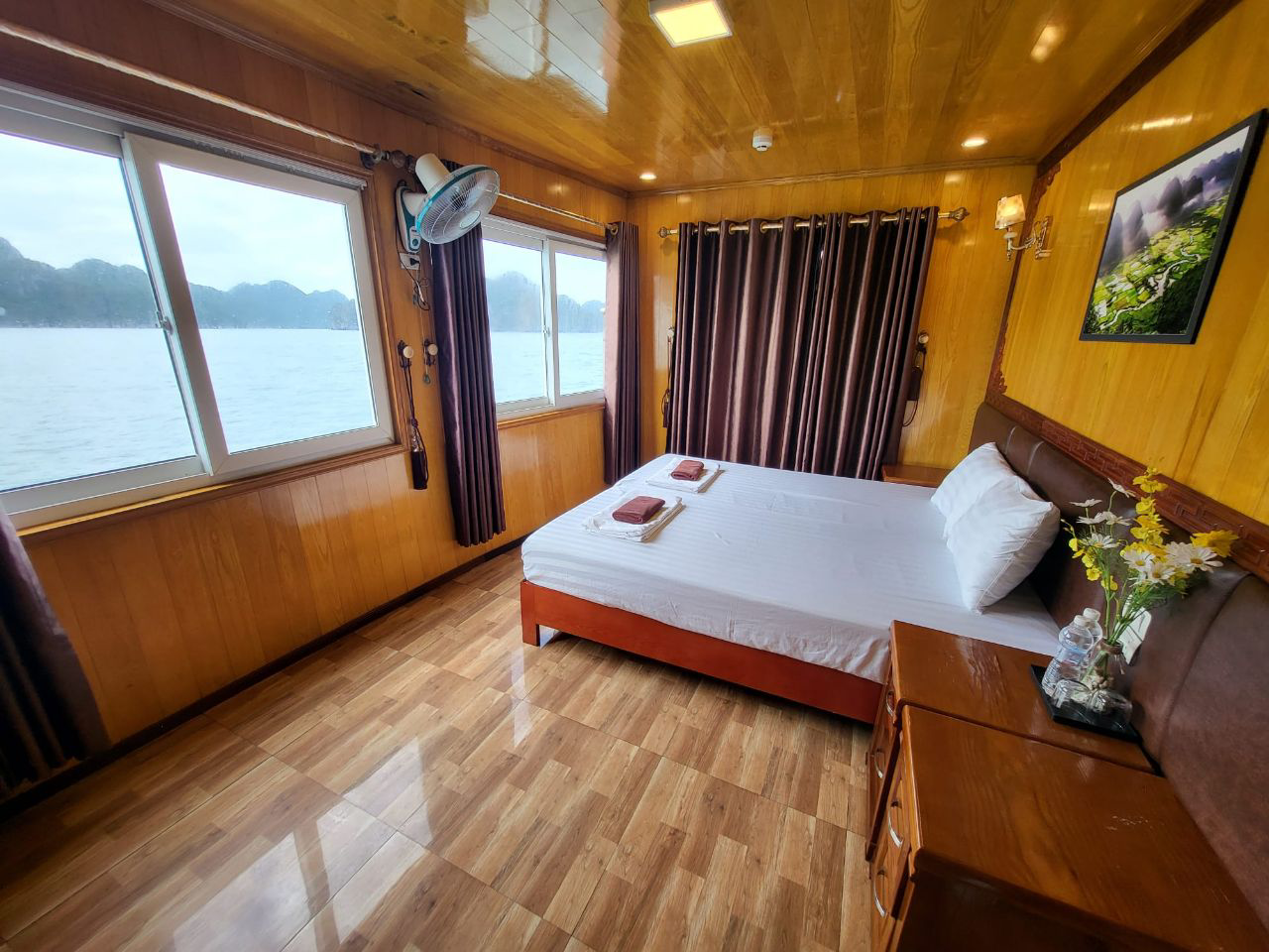 Notre chambre avec sa vue juste 😍.