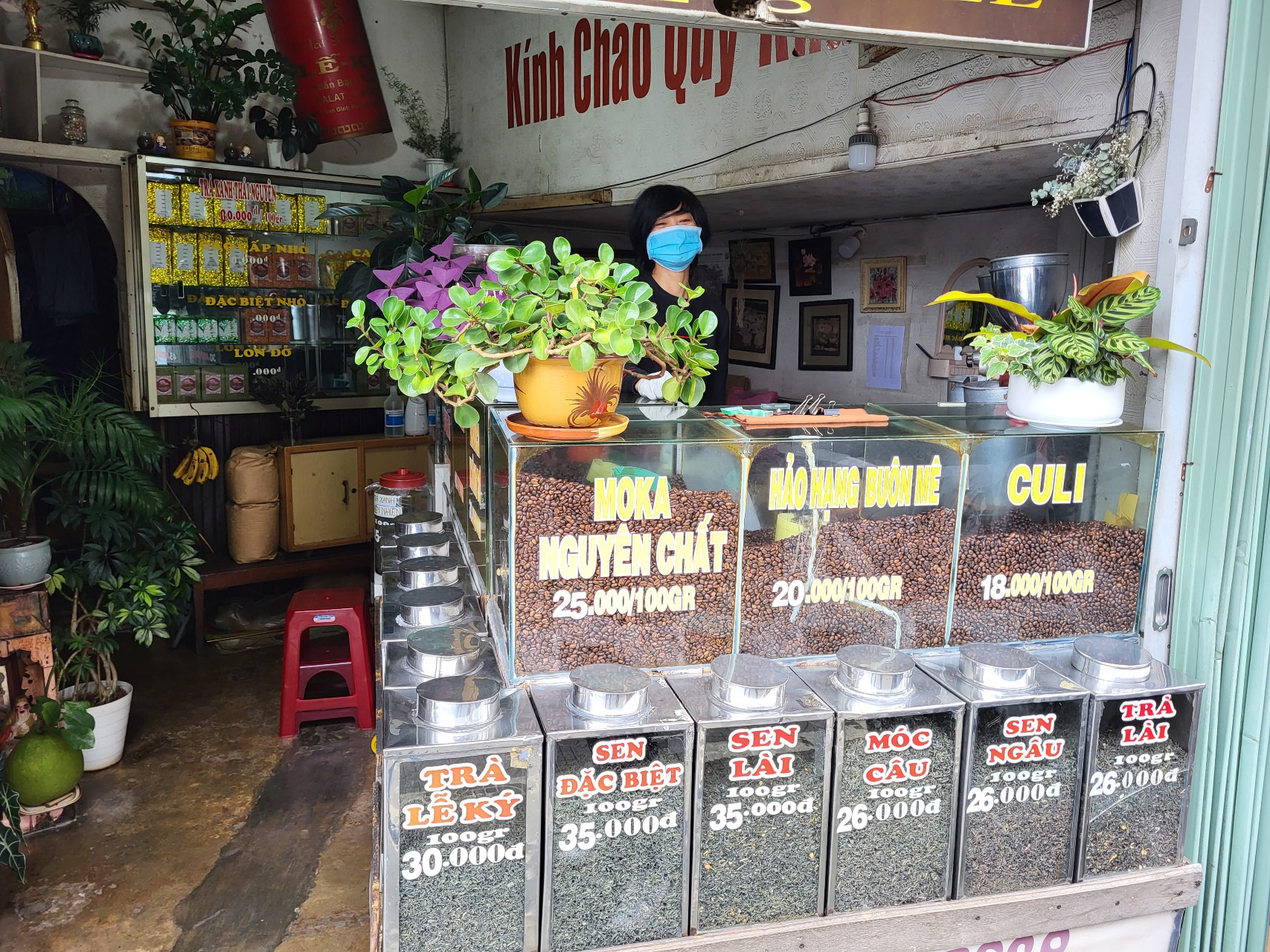 Obligé d'acheter du café et une phin vietnamienne pour notre voyage !