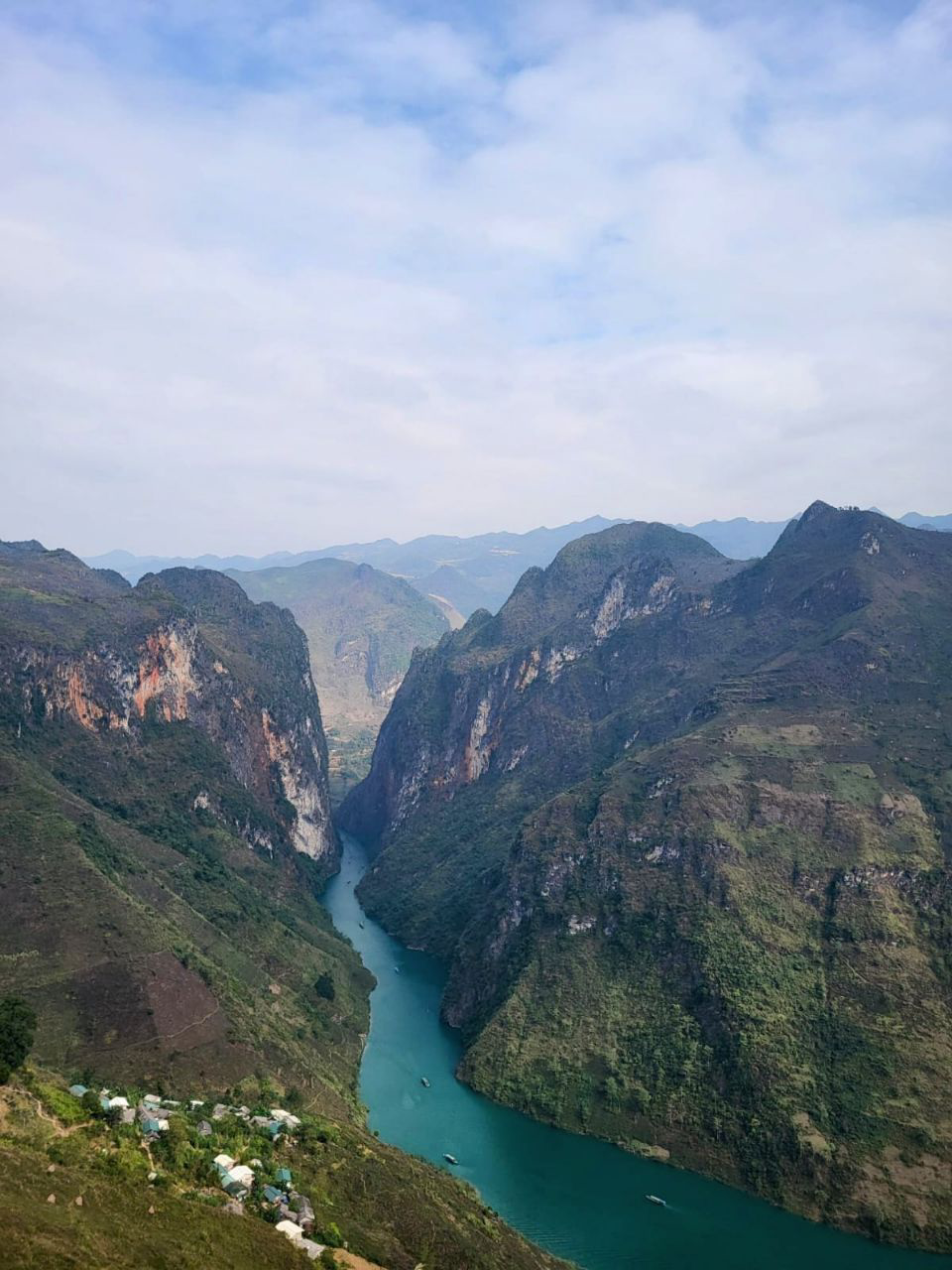 Des paysages à couper le souffle tout le long.