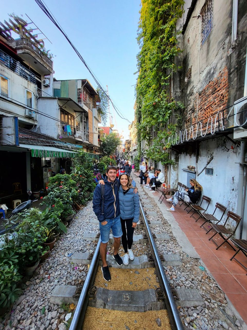 Train Street, très sécurisé bien entendu 😁