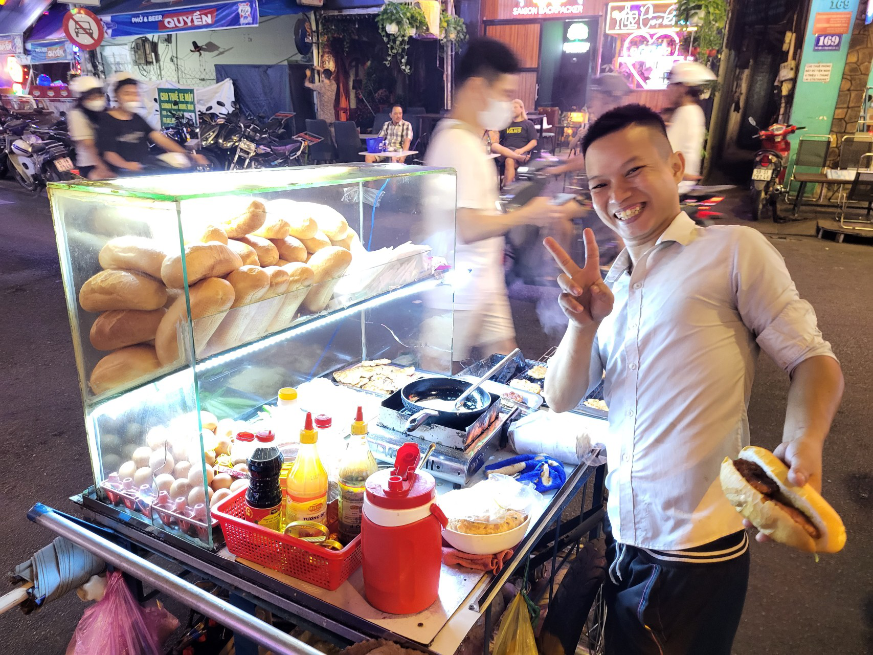 Le premier Banh Mi d'une longue serie