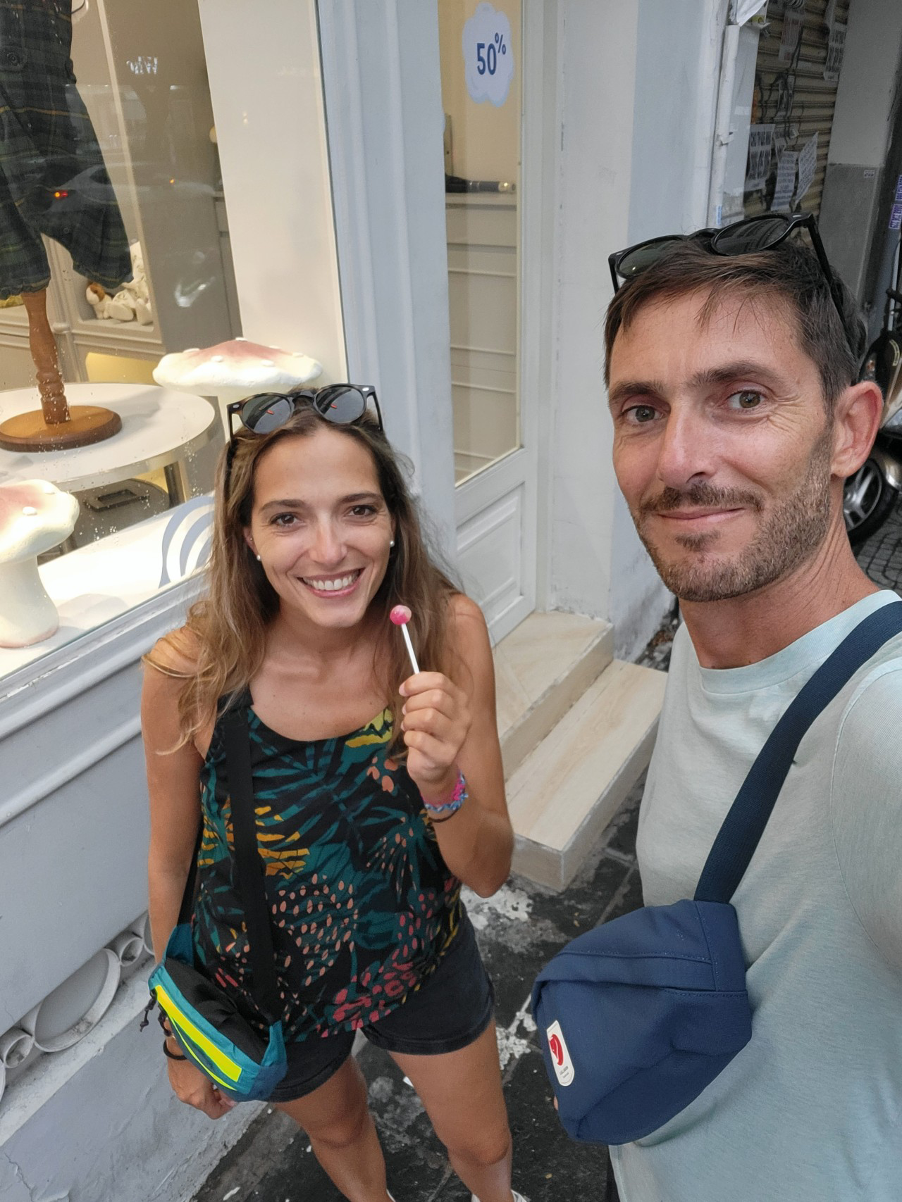 On se la pete un peu avec nos bananes durement négociées