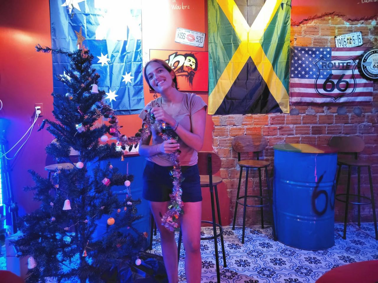 Le plus beau sapin de tous les bars de Hoi An !